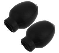 CORHAD Punte in Gomma ad Alta Elasticità per Bacchette da Batteria, Set da 1 Paio, Accessori Silenziatori per Esercizi, Protezione Pelli Tamburo, per Pratica e Performance