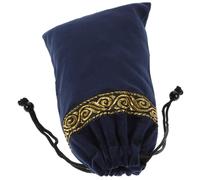 CORHAD Sacchetto Portacarte per Tarocchi in Velluto Coulisse Resistente, Borsa per Giochi Divinatori, Custodia Elegante e Pratica per Carte e Monete