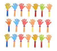 CORHAD Set 20 Pezzi Battimano in Plastica per Feste, Giocattolo Sonoro, Creatore di Applausi Rumoroso per Eventi Sportivi e Compleanni Colore Casuale Colore Casuale