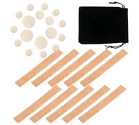 CORHAD Set 28 Pezzi Sughero Resistente per Clarinetto, Kit Sostituzione Pad Buona Tenuta Aria e Alta Elasticità, Accessori Manutenzione Strumenti a Fiato per Riparazione Giunto Manico