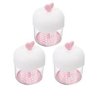 CORHAD Set 3pz Detergente Viso Schiuma Distributore Plastico per Schiuma Detergente Viso Strumento per Cura della Pelle
