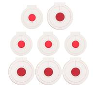 CORHAD Set 8 Bersagli da Allenamento in Microfibra 3 Strati Spessi, Bersagli di Pratica Stabili e Resistenti, Strumento di Miglioramento Precisione per Tiro Sportivo e Outdoor