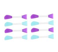 CORHAD Set 8 Spatole per Pittura a Olio Doppia Testa in Silicone, Raschietti per Miscelazione Pigmenti e Colori, Strumenti Leggeri e Portatili per Artisti, Studenti e Riutilizzabile