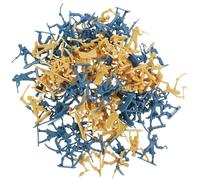 CORHAD Set da 100 Mini Figure di Uomini Pirati e Soldati in Plastica, Statuette Leggere per Giochi di Ruolo e Decorazioni di Scene in Miniatura