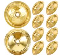 CORHAD Supporti Galleggianti per Stoppini Lampada a Olio, Set da 12 Pezzi in Metallo, Base per Stoppino Resistente e Leggera, Accessori per Lampade a Olio da Casa, Templi e Ristoranti