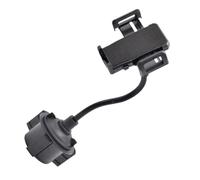CORHAD Supporto Cellulare per Auto Portabicchieri in Plastica Nero, Leggero e Non Ostruisce la Visuale, la Guida Sicura e Comoda