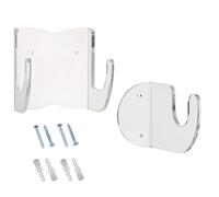CORHAD Supporto da Parete Elegante Design ad Arco Profondo in Acrilico per Chitarra Montaggio a Parete per Proteggere Strumenti a Corda come Chitarre Elettriche e Classiche