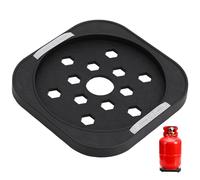 CORHAD Supporto per Bombola di Gas Ruote Mobili, Vassoio in Resina Resistente e Compatto, Porta Serbatoio per Uso Domestico e Cucina