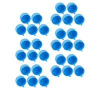 CORHAD Tappi per Boccioni D'acqua Design di Tenuta Comodo e Filettatura Precisa in Plastica Blu 30 Pezzi per Uso Domestico e Campeggio