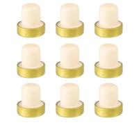 CORHAD Tappo per Bottiglia Vino in Alluminio Oro 29mm 9 Pezzi Materiale Sicuro Affidabile per Uso Domestico