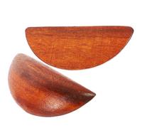 CORHAD Tazze Divinatorie in Legno di Pesco Meditazione Taoista Set da 2 Coppe Sacre per Divinazione e Forniture per Altare Decorazione Spirituale per Casa e Inaugurazione