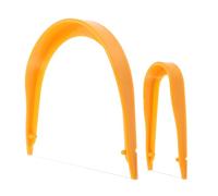 CORHAD Utensile per Tagliare L'argilla a Forma di U con Manico in Plastica Ergonomico, Tronchese per Argilla 2 Pezzi per Rifinitura Ceramica, Strumento per Artisti e Scultori di Ceramica