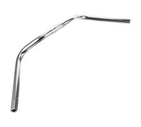 CORHAD Vintage Bike Handlebar, Creative Bend Handlebar in Acciaio Inossidabile Argento, Leggero, Anti-Usura, per Cycling Race e Appassionati di Vintage