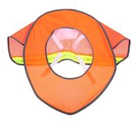 CORHAD Visiera Parasole Arancione per Casco da Cantiere Protezione Solare e Comfort, per Vacanze Estive e Attività All'aperto in Fibra Chimica