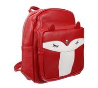 CORHAD Zaino Piccolo Animale Rosso la Scuola Bambina in Pu Leggero e Pratico, Borsa Creativa alla Moda per Viaggi e Uso Quotidiano