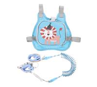 CORHAD Zaino Sicurezza per Imbracatura e Guinzaglio Riflettente Antismarrimento Leggero e Confortevole per Primi Passi e Viaggi Design Cartone Animato Blu con Corda Flessibile