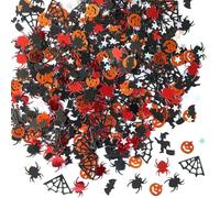 Coriandoli a dispersione da tavolo, coriandoli glitterati di Halloween - Coriandoli sparsi sul tavolo di festa di Halloween | glitter in PVC decorazioni per feste, 15 g