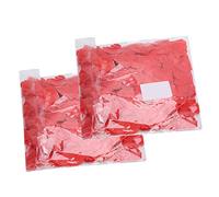 Coriandoli a forma di cuore rosso, coriandoli decorativi per feste di matrimonio, coriandoli di carta da 2,5 cm per San, compleanni e baby shower; include 2 buste da 60 g