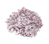Coriandoli a Stella a Cinque Punte in Resina Argento per Tavolo | Inviti, Bottiglie Trasparenti e Decorazioni, Formato 3mm 6mm 10mm, Atmosfera Festa Colore Casuale