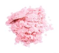 Coriandoli biodegradabili a forma di cuore, 10000 pezzi, in carta velina, per compleanni, matrimoni, decorazioni e fai da te (rosa)