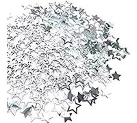 Coriandoli con stelle glitterate per artigianato, nail art e feste, 500 pezzi, pratici e popolari. Durability