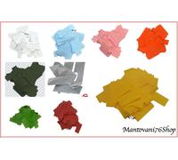 coriandoli da sparare di carta certificati biodegradabili 2X5cm per cannoni 5kg