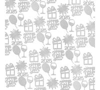 Coriandoli dorati scintillanti per Capodanno, 100 pezzi, sicuri per l'ambiente, accessori portatili, eleganti per feste di vacanza, coriandoli biodegradabili