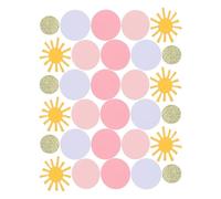 Coriandoli Festa Sole Boho 100 Pezzi Carta Rosa per Tavolo