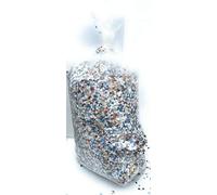 Coriandoli Multicolore in Carta e aòcuni coriandoli colore argento ne danno una brillantezza legegrmente migliore, Sacco da 10 kg, per Feste, Compleanni, Matrimoni, Carnevale