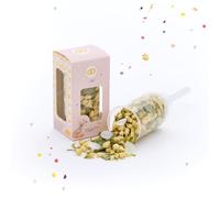 Coriandoli per fiori Popper - Coriandoli sostenibili per matrimoni | Party Popper per per matrimonio, ufficio del registro, matrimonio | Coriandoli naturali di fiori secchi e sementi