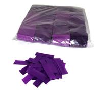Coriandoli rettangolari colore VIOLA a caduta lenta slowfall Carta ignifuga