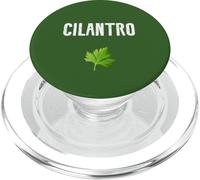 Coriandolo Foglia Di Coriandolo Messicano Amanti Del Cibo Pianta Erba Veg PopSockets PopGrip per MagSafe