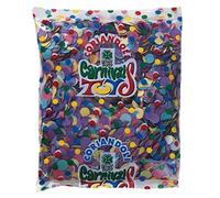 Coriandolone multicolor grammi 250 sacchetto di coriandoli