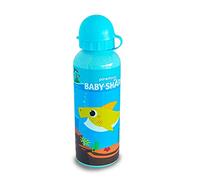 4M Borraccia in alluminio con decorazioni Baby Shark - colori assortiti