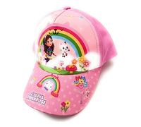 Coriex Cappello - Berretto - Cappello con visiera Gabby (Gabby's Dollhouse) - Misura 50 Regolabile con Lo Strappo arrivando alla 48 stringendo Lo Strappo a 52 allargando, Multicolore (small 50)