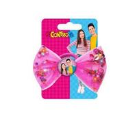 Coriex Fermaglio con Fiocco Fucsia Me Contro Te, Hair Clip, Bambini Unisex, 1 Unità (Confezione da 1), Rosa, Tinta Unita, Compleanno, Cartoni Animati, Plastica o Silicone, Casual