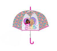 Coriex Ombrello Bambola Bionda Manuale, Cupola Trasparete Antivento Impermeabile per Bambine con Struttura in Fibra di Vetro, 3+ Anni, Idea Regalo, Multicolore