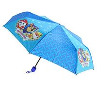 Ombrello Paw Patrol con manico pieghevole per Bambini, Marshall, Chase e Rubble