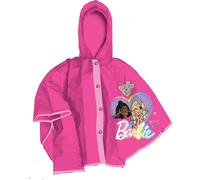 Coriex Poncho Pioggia Impermeabile Antivento ANNA e ELSA Compatibile con Frozen Elsa- OLAF Mantella Antipioggia con Stampa di Barb Varie Taglie (Barbi 7-8 anni)