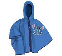Coriex Poncho Pioggia Impermeabile Antivento Lilo & Stich (IT, Età, 5 anni, 6 anni, Regular, azzurro)