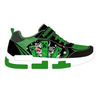 Coriex Scarpe Ginnastica Sneakers per Bambini Minecraft (Verde, Sistema Taglie Calzature EU, Bambino Piccolo (2-5 Anni), Numero, Media, 27)