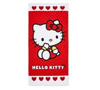 Coriex Telo Mare Hello Kitty Bambina in Poliestere, 70 x 140 cm, Multicolore - Sanrio