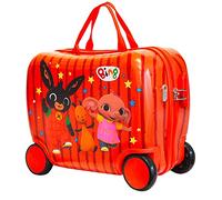 Coriex Trolley Cavalcabile Bing Bambino ABS/PC 23L Serratura Combinazione 4 Ruote Licenza Ufficiale Acamar
