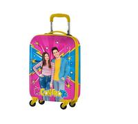 Coriex Trolley Me Contro Te, Valigia da Viaggio per Bambini Rigida in ABS, Trolley Cabina 4 Ruote 34.5 x 20 x 51 cm 31L, Multicolore