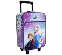 TROLLEY DA VIAGGIO FROZEN DISNEY VALIGIA TESSUTO SEMIRIGIDO MANICO ALLUNGABILE