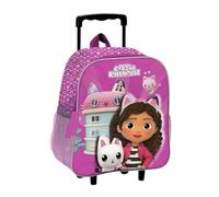 Coriex Zaino Trolley 3D Asilo Girl (Viola)