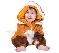 corimori 1850 (4+ designs) Rose Unicorno Costume Neonati Tuta Kigurumi Animale Pigiama Intero (60-70 cm), Rosa
