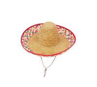 corimori Set di costumi messicani per adulti e ragazzi - Poncho, Sombrero, falso barba e sigaro - Costume unisex per feste e carnevale - Fiesta Outfit, Western (Sombrero (singolo), taglia unica
