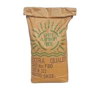 Corindone bianco Kg 5 sabbia abrasiva per sabbiatura sabbiatrice a recupero