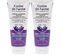Corine de Farme, Crema barriera per adulti, con ossido di zinco, 100 ml, protezione per pelli sensibili, formula lenitiva, prevenzione del rossore, qualsiasi tipo di pelle (Confezione da 2)